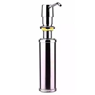 Imagem de Dispenser e Dosador Inox Bancada Sabão Líquido e Detergente GH050