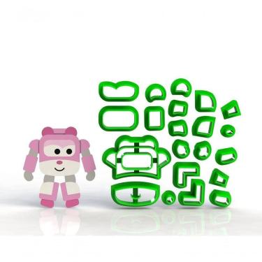 Imagem de Cortador Super Wings -Dizzi Modular 6 Cm