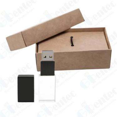 Imagem de Kit Caixinha + Pen Drive Vidro Personalizado (REF-KT5) - Gipentec, Pre