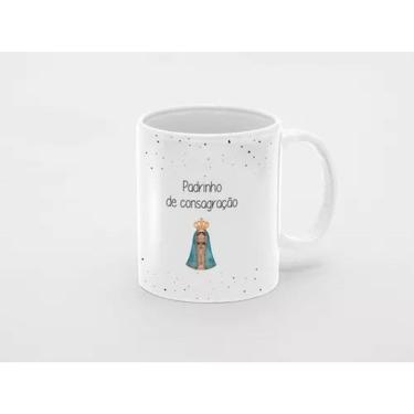 Imagem de Caneca Madrinha Ou Padrinho De Consagração Dindos Batismo