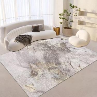 Imagem de Tapete cinza para casa, sofá, cadeira, área, tapetes, tamanho grande, 200x300, carpetes para sala de estar, quarto, sala de estar, tapete macio, flanela, 12.200x250cm, 78,7x98 pol.