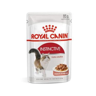 Imagem de Ração Úmida Royal Canin Sachê Instinctive - Gatos Adultos - 85g - 1 un