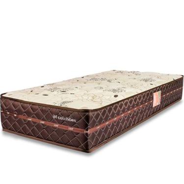 Imagem de Colchão Solteirão Ortopédico Espuma D33 97x203x24cm BF Colchões, BEGE