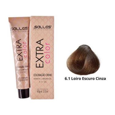 Imagem de Coloração Tintura Extra Color Salles Profissional 60g, 6.1