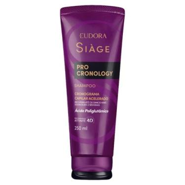 Imagem de Shampoo Eudora Siàge Pro Cronology Cronograma Capilar Acelerado 250ml,
