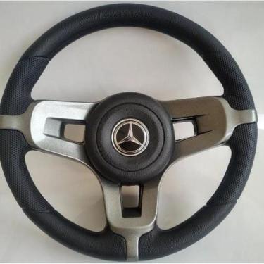 Imagem de Volante Cruze Vermelho Para Fox Gol G5 G6 Voyage Saveiro Volks + Cubo 