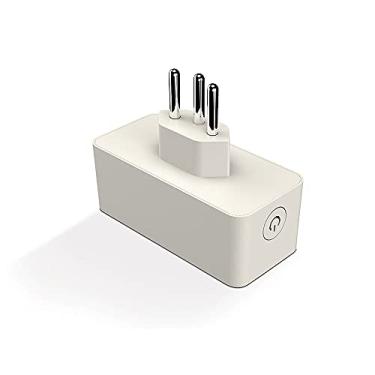 Imagem de Dican Tomada Inteligente 16A, Potência Máxima: 3500W, Proteção: IP20, Cor Branca, Compatível com Alexa