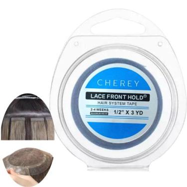 Imagem de Fita P Mega Hair Dupla Face Azul Cherey Protese Capilar 3m - bbless