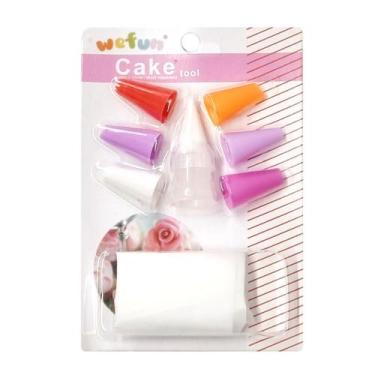 Imagem de Kit Confeiteiro Saco Decorador Bolo 7 Bicos Para Decoração - WEFUN