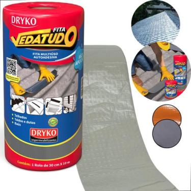 Imagem de Manta Asfáltica Autoadesiva para Telhado Calha Laje Rufo vedação imper