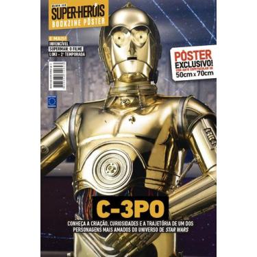Imagem de Pôster Gigante - Ahsoka - Arte C3PO - Editora Europa