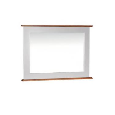 Imagem de Espelheira para Banheiro Retangular Dália 3060-80 Linz Móveis, Off Whi