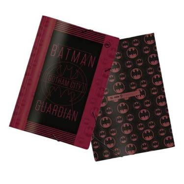 Imagem de Pasta com Elástico Gotham City Batman Oficial DAC, Preto