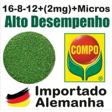 Imagem de Osmocote Fertilizante Basacote Plus16+8+12+2mg  - Compo , 1kg