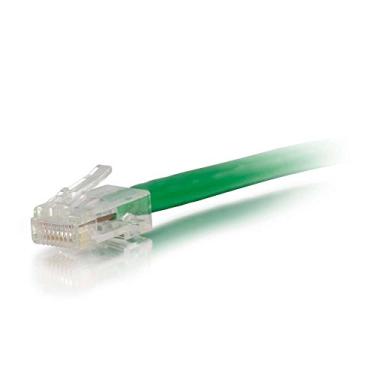 Imagem de C2G Cabo 04140 Cat6 - Cabo de rede Ethernet não blindado não encaixado, verde (20 pés, 6,09 metros)