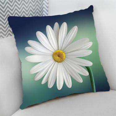 Imagem de Almofada Decorativa Cheia c/ Zíper Coleção Estampas Flores Floral - De