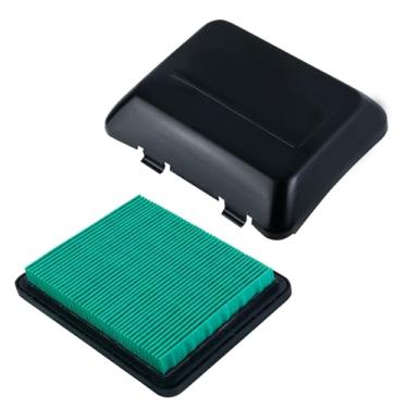 Imagem de Ceukius Filtro de ar 17211-ZL8-023 com tampa de limpeza 17231-Z0L-050 para motor Honda GCV160 GC135 GC160 GC190A GC190LA GCV135 GCV160A HRB216 HRR216 HRT216 16 HRZ Cortador de grama 216