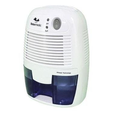 Imagem de Desumidificador Relaxmedic Com Desligamento Automático, Branco, 110V/2