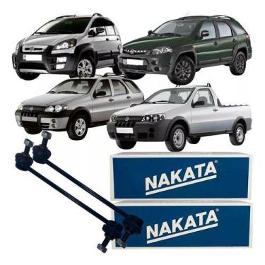 Imagem de Par Bieleta Suspensão Dianteira Fiat Strada Idea Palio - NAKATA