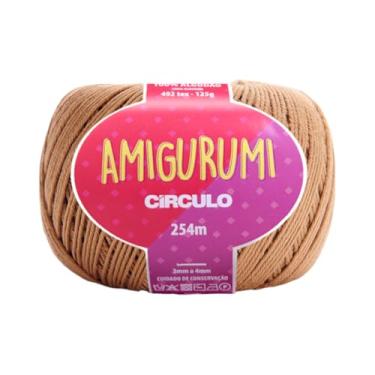 Imagem de Fio Amigurumi Linha Novelo 254m 125g 7625 CASTANHA