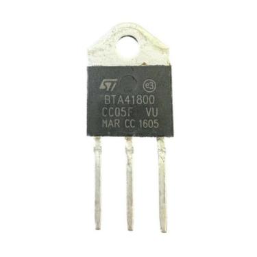 Imagem de 10 pçs - transistor bta41-800 - bta41800 - triac 40amp 800v