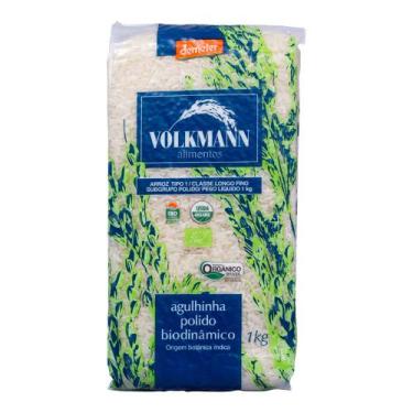 Imagem de Arroz Agulinha Polido Orgânico Biodinâmico Volkmann 1kg - Native