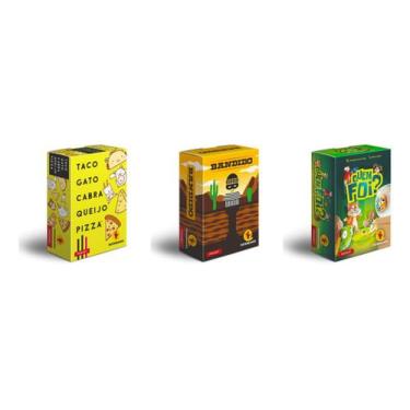 Imagem de Jogos Pocket Papergames Taco Gato + Bandido + Quem Foi