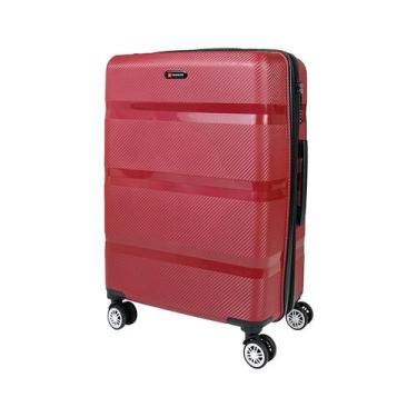 Imagem de Mala De Viagem Média 23kg 4 Rodas Travelux Lucerne M, Vinho