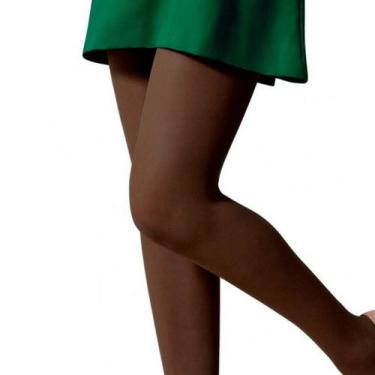 Imagem de Meia Calça Feminina Clássica Fio 15 Kit com 5 - Selene, Preto, EG