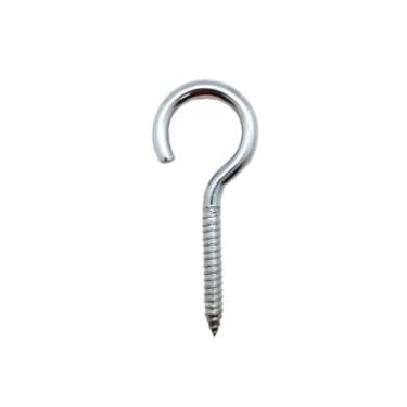 Imagem de KIT 10UN Gancho C/ Rosca 4,9X67 Inox A2 Belenus