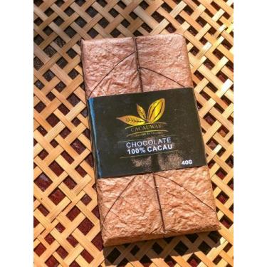 Imagem de Chocolate intenso 100% cacau 40g - Cacauway - Cacauway 