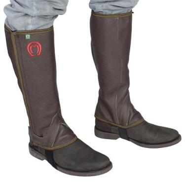 Imagem de Perneira Mangalarga SV3290 - Marrom - Selaria Vertentes, M, Marrom