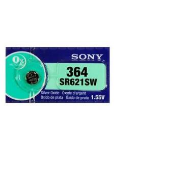 Imagem de Bateria Sony 364 Botão SR621SW Cartela 1 Un