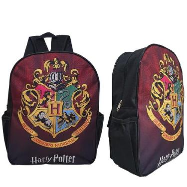 Imagem de Mochila Infantil Escolar Harry Potter Bruxo Hogwarts Volta As Aulas No