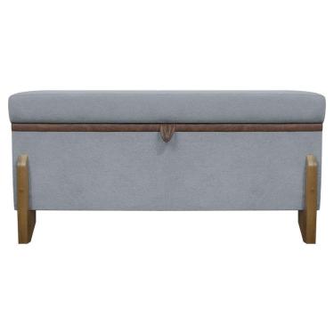 Imagem de Puff Recamier Versallies 100 Cm Concreto Bouclé