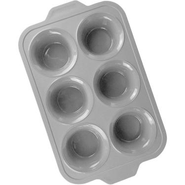 Imagem de Forma Assadeira De Silicone Bandeja Antiaderente Cupcake Forminhas De Silicone