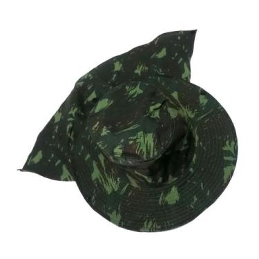 Imagem de Chapéu Australiano com Proteção De Nuca - Suporte Gpf, UN, Camuflado e