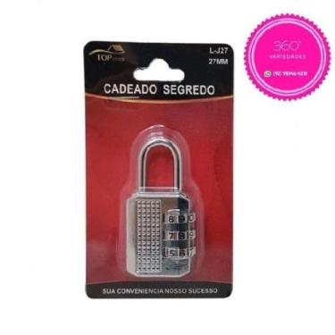 Imagem de cadeado segredo 27mm - TRI-ANGLE
