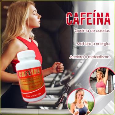 Imagem de Suplemento de Cafeína 500mg 60 cápsulas Natuzza - Natuzza Comercio onl
