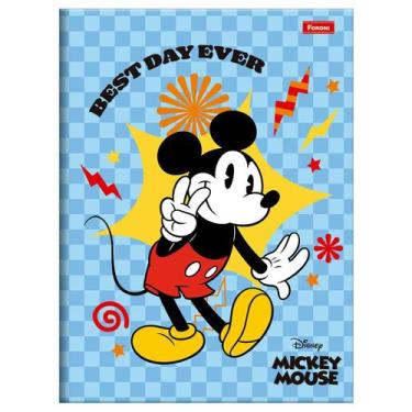 Imagem de Caderno Foroni pequeno Mickey  brochura 80 folhas