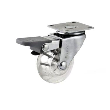 Imagem de Rodizio gir c/freio 2" pu transp nove54 - vonder