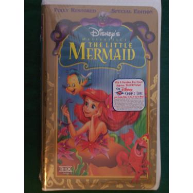 Imagem de VHS Disney The Little Mermaid Masterpiece Special Edition - Inglês