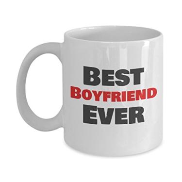 Imagem de Caneca de café Best Boyfriend and girlfriend Ever - Best Girlfriend Ever - Best Boyfriend Ever - Presentes para namorado e namorada - Presentes de Dia dos Namorados - Ideia de presente única (Melhor namorado)