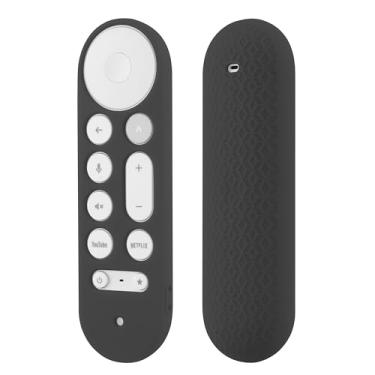 Imagem de LEFXMOPHY Capa para Google TV Streamer 4K Capa protetora de silicone 2024 - preta