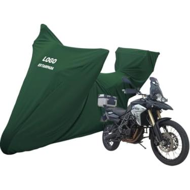 Imagem de Capa Sob Medida Moto Bmw F 800 F800 Gs Top Case Baú Central (Verde)