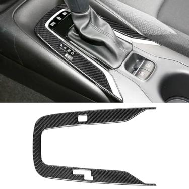 Imagem de RUIANTE Compatível com consoles centrais de fibra de carbono, painel de caixa de câmbio de marcha, acabamento B, acessórios interiores de carro para Toyota Corolla 2019 2020 2021 2022 2023 (1 peça