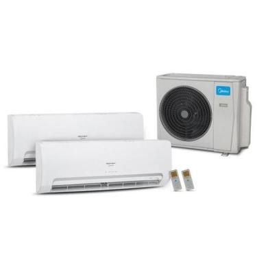 Imagem de Ar Condicionado Multisplit Hw Inverter 18.000 Btu (2x12.000) Quente Fr