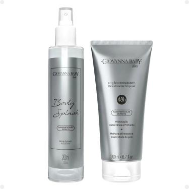 Imagem de Kit Giovanna Baby Silver: 1 Body Splash e 1 Loção Hidratante