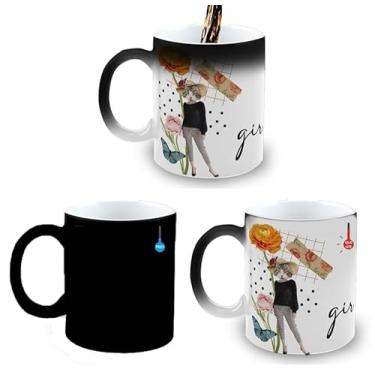 Imagem de Caneca Mágica Porcelana Presente Positividade Girl Boss