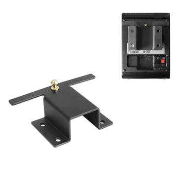 Imagem de Acessórios de suporte de parede de metal para alto-falante, acessórios de suporte fixo de montagem de parede para home theater traseiro para Samsung SWA-9200 Soundbar